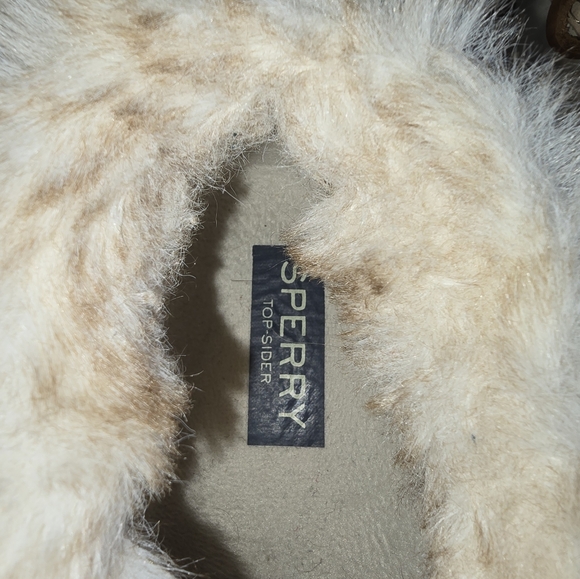 EUC Sperry Top Sider Salt Water Duck Boots Cream  Size 8.5 - Picture 4 of 5